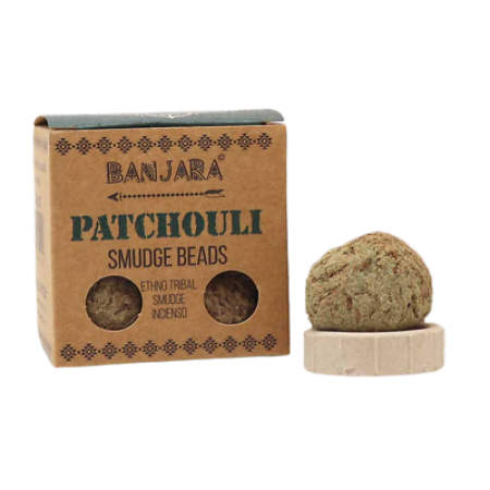 Banjara smilkalų karoliukai – Patchouli